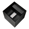 Nordlux Luminaria de pared MILDA KUBI UP/DOWN IP44, negro 