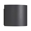 Nordlux Luminaria de pared MILDA UP/DOWN IP44, antracita 