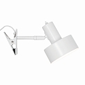 Nordlux Luminaria de apriete MATIS E27 IP20, blanco 