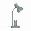 Luminaria de mesa DEVONE  E27 IP20, verde polvoriento 
