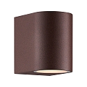 Nordlux Luminaria de pared para exteriores DION SINGLE GU10 IP44, color oxidado regulable