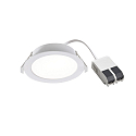 Luminaria empotrable para techos MANACOR 12 IP20/IP44, blanco regulable
