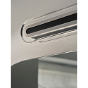 Luminaria de pared CAVARA IP44, negro regulable