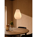 Nordlux Luminaria colgante SALLINO E27 IP20, blanco regulable