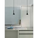 Nordlux Luminaria colgante KELVIS juego de 2 GU10 IP20, negro regulable
