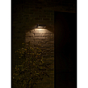 L�mpara solar de pared MARCELLIO con sensor IP54, negro 