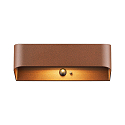 Nordlux L�mpara solar de pared MARCELLIO con sensor IP54, marr�n 