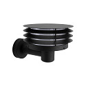 Nordlux Luminaria de pared para exteriores CIRELLA E27 IP54, seaside negro regulable