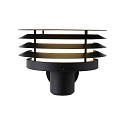 Nordlux Luminaria de pared para exteriores CIRELLA E27 IP54, seaside negro regulable