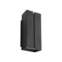 Nordlux Luminaria de pared para exteriores CLARINI E27 IP54, seaside negro regulable