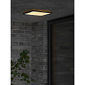 Nordlux Luminaria de techo OJA 29 angular IP54, negro 