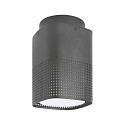 Luminaria de techo para exteriores SIDARA E27 IP54, seaside antracita regulable