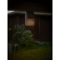 Luminaria de techo para exteriores SIDARA E27 IP54, seaside antracita regulable