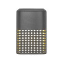 Nordlux outdoor wall luminaire SIDARA E27 IP54, seaside anthracite dimmable