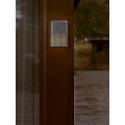 Nordlux outdoor wall luminaire SIDARA E27 IP54, seaside anthracite dimmable