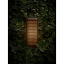 Nordlux bollard lamp SIDARA 45 E27 IP44, seaside metallic brown dimmable
