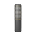 Nordlux bollard lamp SIDARA 45 E27 IP44, seaside anthracite dimmable