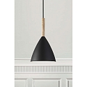Luminaria colgante PURE 20 E27 IP20, negro