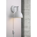 Luminaria de pared POP E27 IP20, blanco 