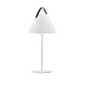 design for the people by Nordlux design for the people by Nordlux Table lamp STRAP, height 55cm, shade � 25cm, E27, white