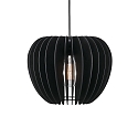 Nordlux Pendant luminaire TRIBECA 38, shade � 38cm, height 30cm, pendulum 300cm, E27 max. 60W, black