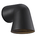 Luminaria de pared para exteriores FRONT SINGLE GU10 IP44, negro