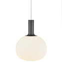 Nordlux Luminaria colgante ALTON 25 E27 IP20, lat�n, negro regulable