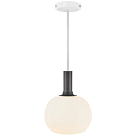 Nordlux Luminaria colgante ALTON 25 E27 IP20, lat�n, negro regulable
