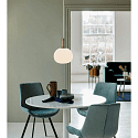 Nordlux Luminaria colgante ALTON 25 E27 IP20, lat�n, negro regulable