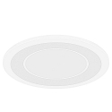 Nordlux LED Ceiling recessed luminaire CLYDE 15, � 14.5cm, 12W 2700K 800lm 120�, 3-stage MOODMAKER circuit, white
