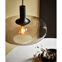 Nordlux Luminaria colgante ALTON 35 E27 IP20, negro regulable