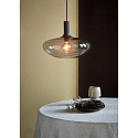 Nordlux Luminaria colgante ALTON 35 E27 IP20, negro regulable