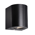 Luminaria de pared CANTO 2 UP/DOWN IP44, seaside negro 