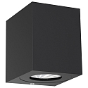 Luminaria de pared CANTO KUBI 2 UP/DOWN IP44, seaside negro 