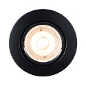 Nordlux recessed luminaire MIXIT PRO GU10 IP23, black matt dimmable