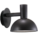 Luminaria de pared para exteriores ARKI E27 IP54, negro