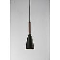 Nordlux Nordlux Pendant luminaire PURE, E27, IP20, black
