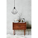 Nordlux Luminaria colgante TEES E27 IP20, negro 