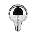 Paulmann L�mpara espejada globe DECO GLOBE G95 LED SILVER DIM G95 claro E27 6,5W 600lm 2700K CRI >80 regulable