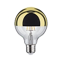 Paulmann L�mpara espejada globe DECO GLOBE G95 LED GOLD ON-OFF G95 claro E27 6,5W 600lm 2700K CRI >80 regulable