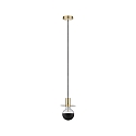 Paulmann L�mpara espejada globe DECO GLOBE G95 LED BLACK MATT DIM G95 claro E27 6,5W 600lm 2700K CRI >80 regulable