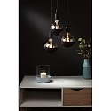 Paulmann L�mpara espejada globe DECO GLOBE G95 LED BLACK MATT DIM G95 claro E27 6,5W 600lm 2700K CRI >80 regulable