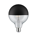 L�mpara espejada globe DECO GLOBE G125 LED BLACK MATT G125 claro E27 6,5W 600lm 2700K CRI >80 regulable