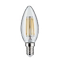 Paulmann Filamento luminoso en forma de vela B35 E14 4,8W 470lm 2700K CRI >80 regulable