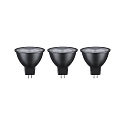 Lámpara reflectora LED juego de 3 GU5,3 6W 450lm 2700K 38° CRI >80 