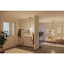 Paulmann Bombillas Edison en forma de pera ST64 WHITE LAMPION ST64 E27 4,3W 400lm 3000K CRI >80 regulable