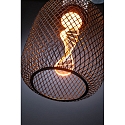Paulmann L�mpara de filamento LED METALLIC GLOW CYLINDER HELIX conmutable E27 3,5W 110lm 1800K CRI >80 