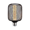 L�mpara de filamento LED METALLIC GLOW CYLINDER SPIRAL conmutable E27 4,2W 200lm 1800K CRI >80 