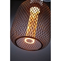 Paulmann L�mpara de filamento LED METALLIC GLOW CYLINDER SPIRAL conmutable E27 4,2W 200lm 1800K CRI >80 