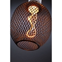 Paulmann L�mpara de filamento LED METALLIC GLOW GLOBE HELIX conmutable E27 3,5W 110lm 1800K CRI >80 